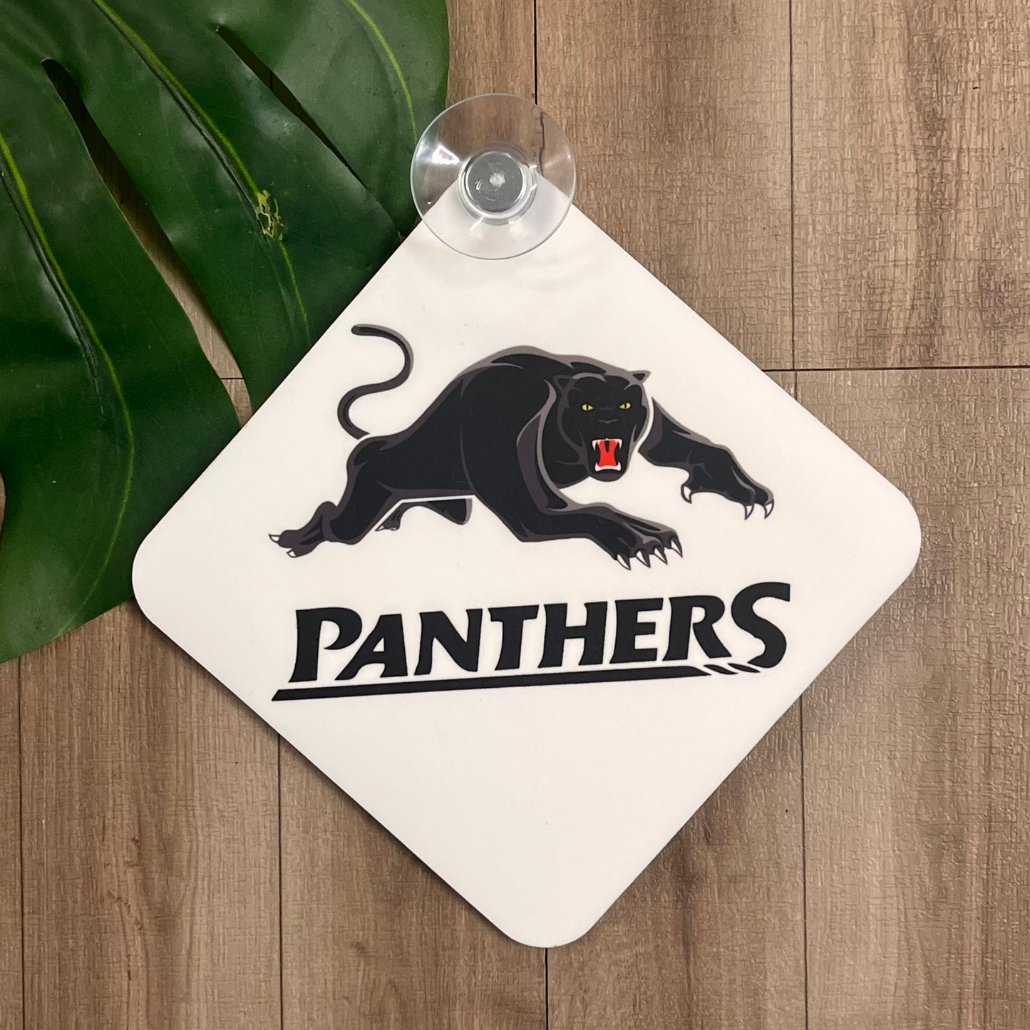 NRL Car Window Suction Cup Sign