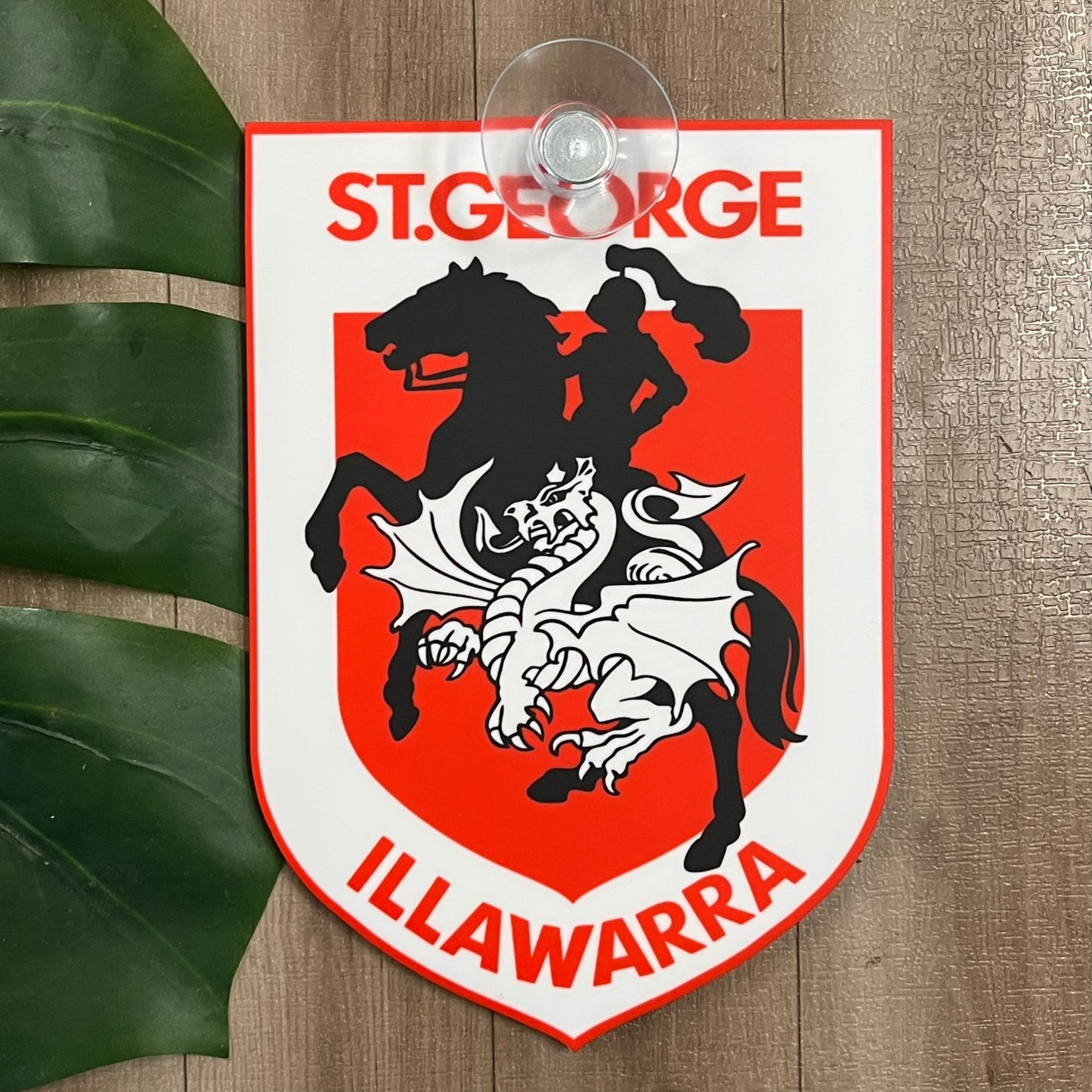 NRL Logo Car Window Suction Cup Sign
