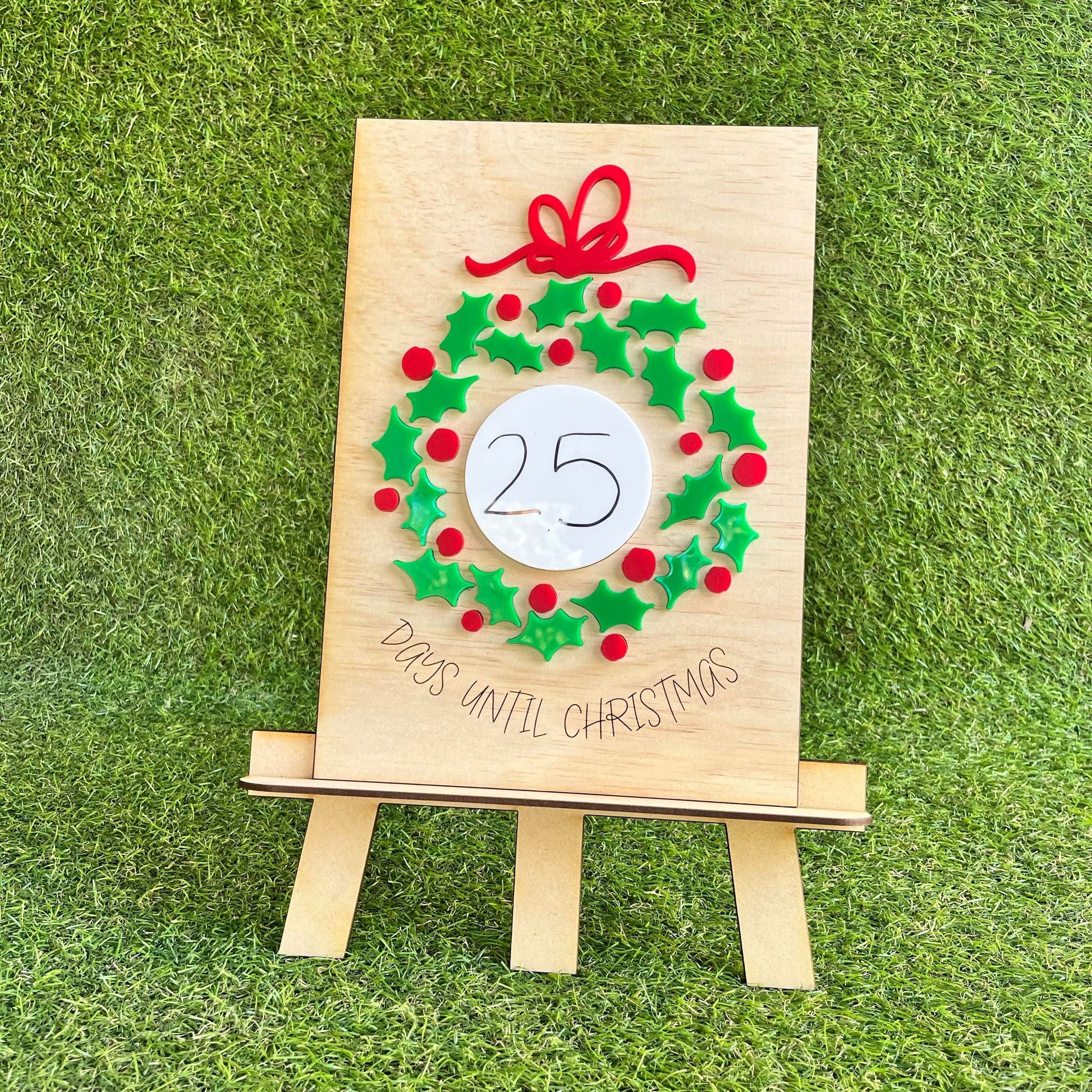 CHRISTMAS COUNTDOWN PLAQUE - Webster Enterprises