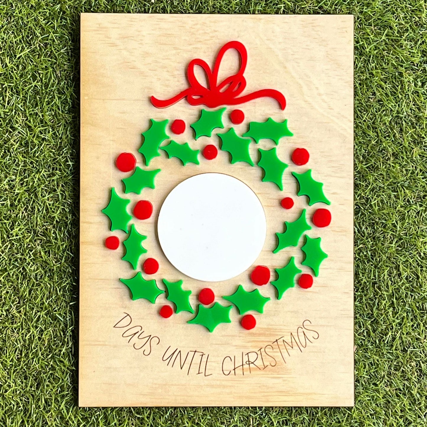 CHRISTMAS COUNTDOWN PLAQUE - Webster Enterprises