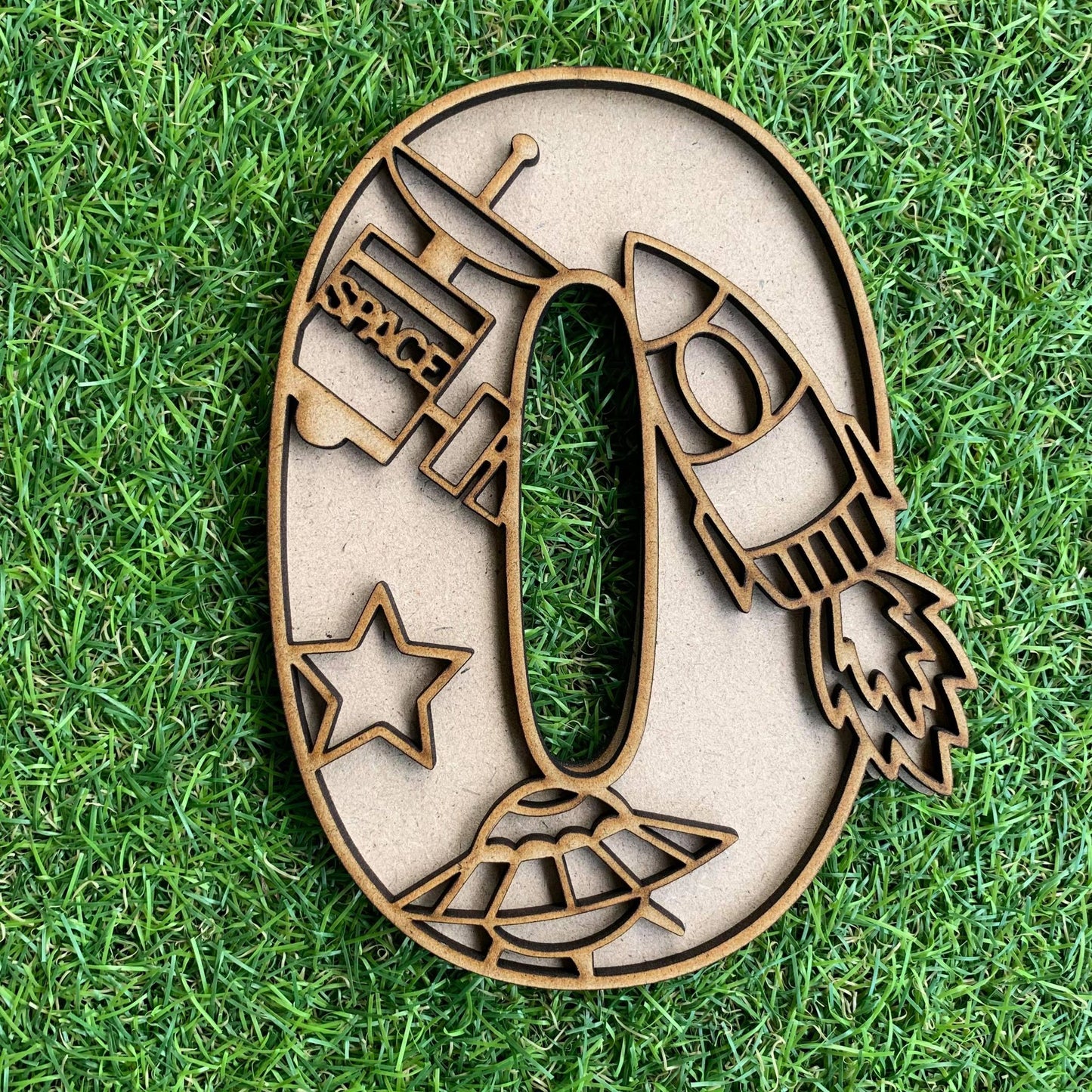 Deep Space Layered Letters - Webster Enterprises