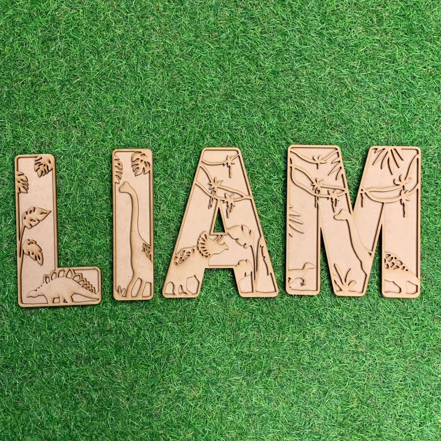 Dinosaur Layered Letters - Webster Enterprises