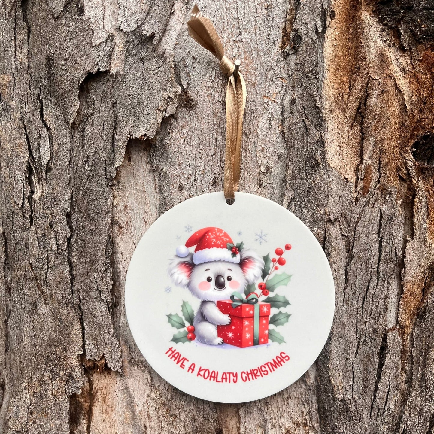 Have a Koalty Christmas Ornament - Webster Enterprises