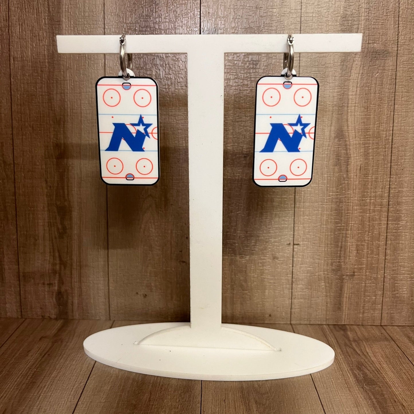 Newcastle Northstars Ice Rink Earrings - Webster Enterprises