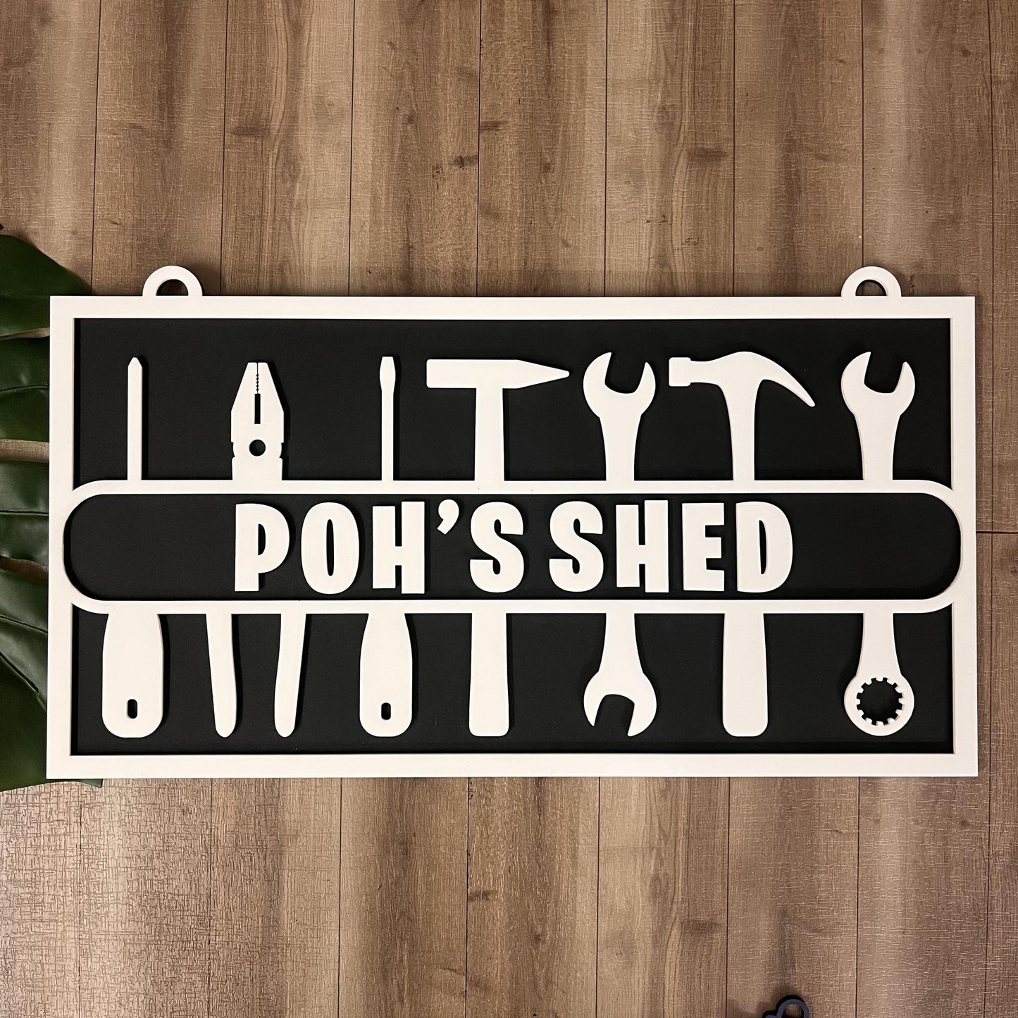 Personalised Acrylic Tool Sign - Webster Enterprises