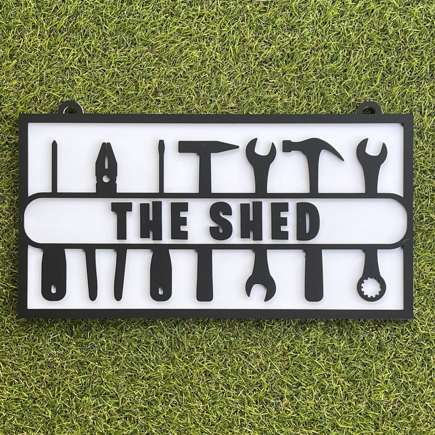 Personalised Acrylic Tool Sign - Webster Enterprises