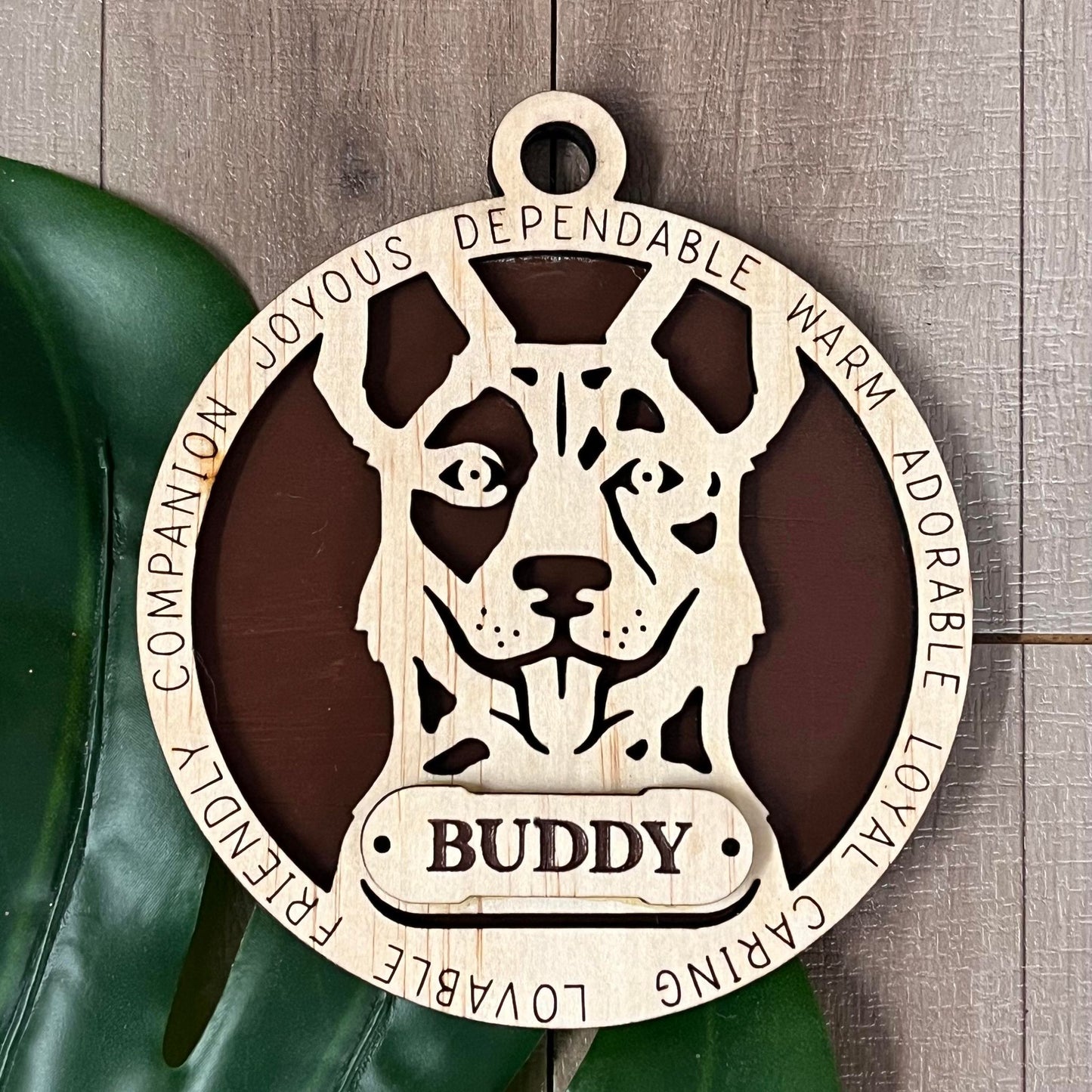 PERSONALISED DOG BREED CHRISTMAS ORNAMENT 1 - Webster Enterprises