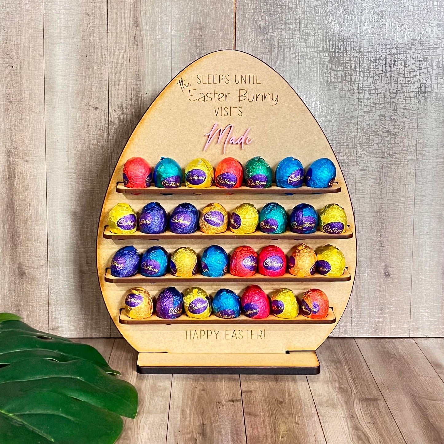 Personalised Mini Egg Countdown - Webster Enterprises