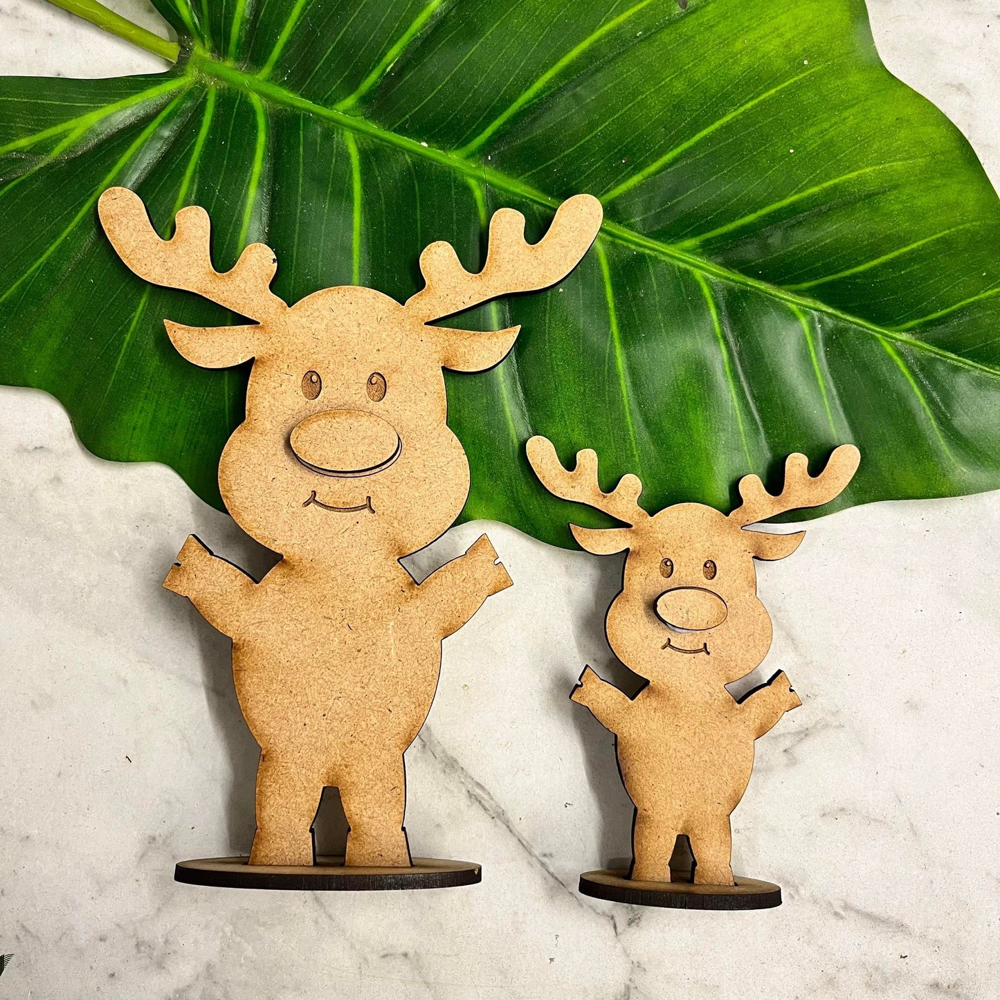 Personalised Reindeer Table Name/Decoration - Webster Enterprises