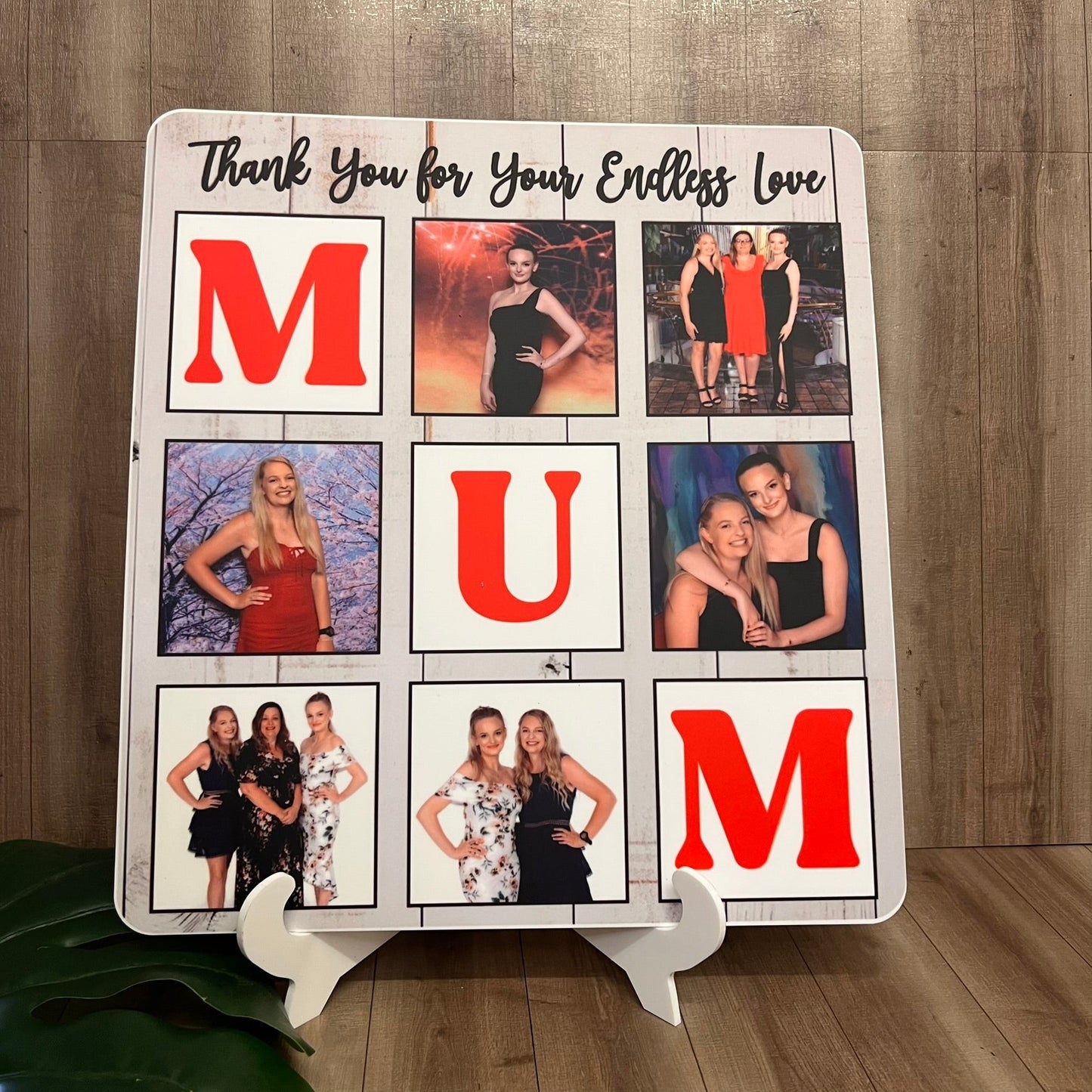 Personalised Sublimated Acrylic Mum Photo - Webster Enterprises