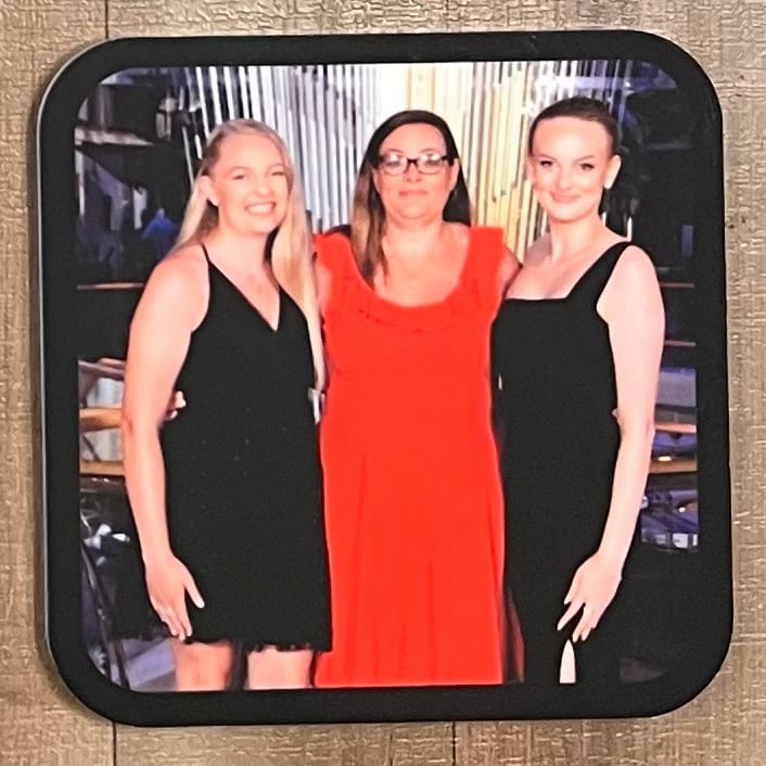 Personalised Sublimated Acrylic Scrabble Style Photo Tiles - 10cm square - Webster Enterprises