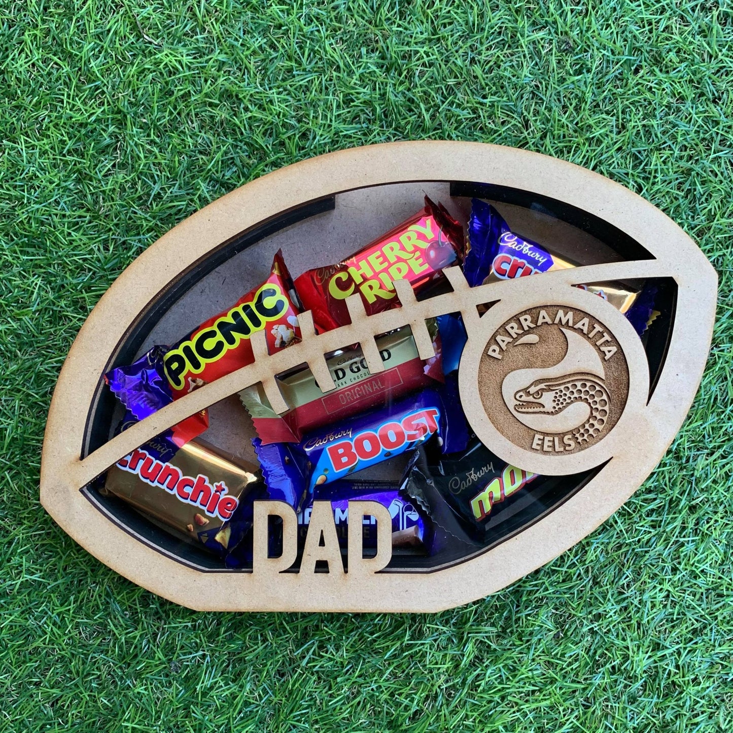 Personalised Team Football Chocolate Box with Name - Webster Enterprises