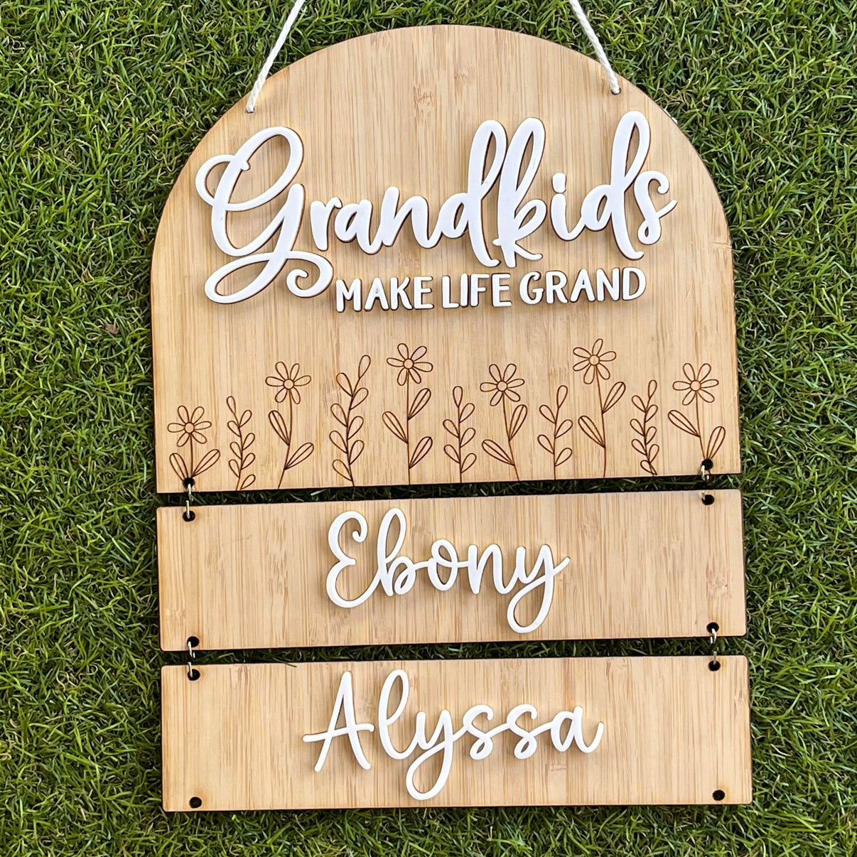 Grandkids make Life Grand Wall Plaque ster Enterprises