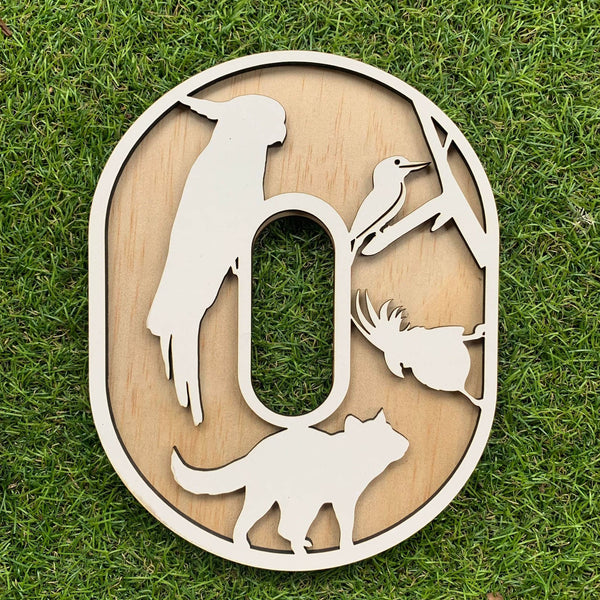 Original design Australian Animal-themed Layered Letters – Webster ...