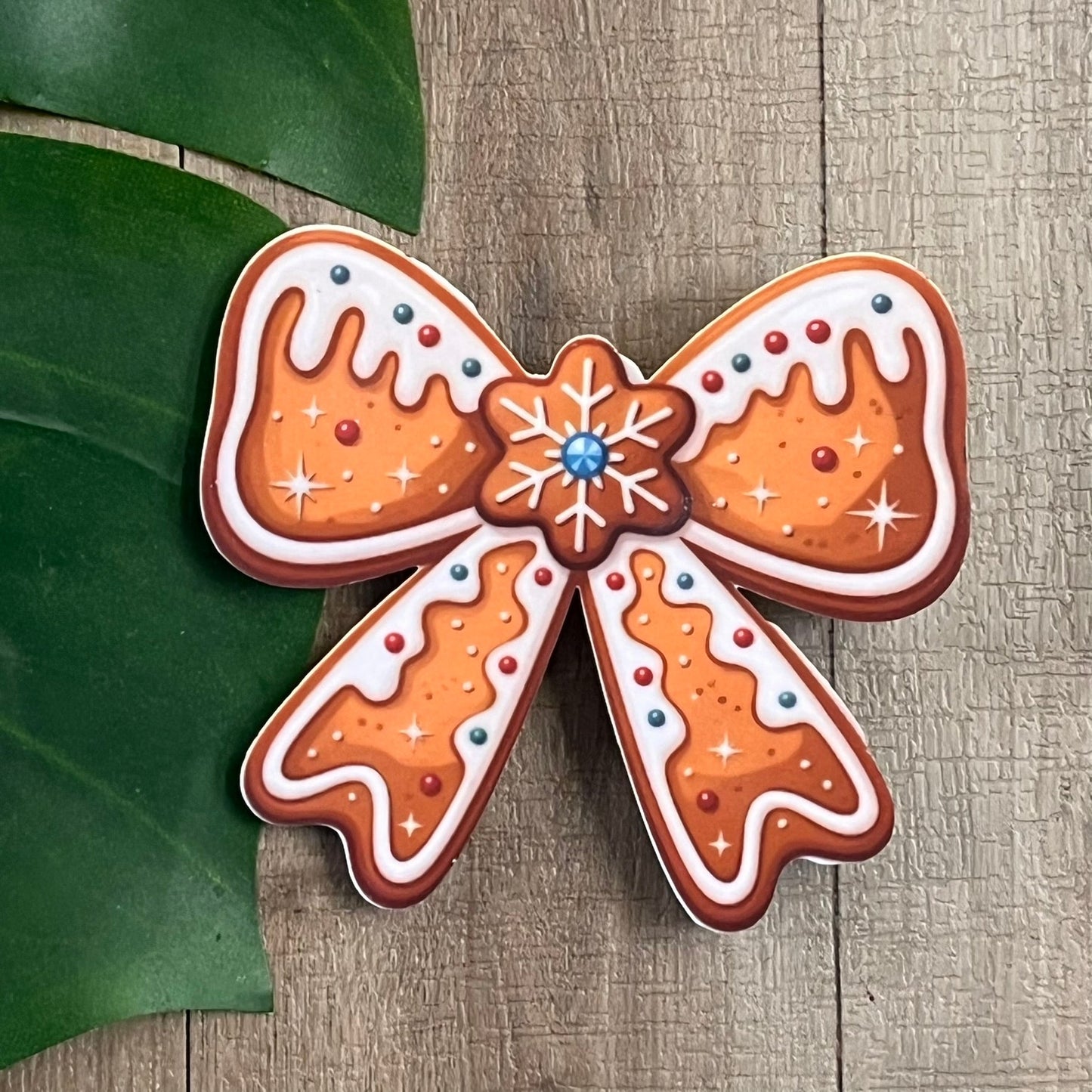 Christmas Themed Sublimated Acrylic Hair Clips - Webster Enterprises