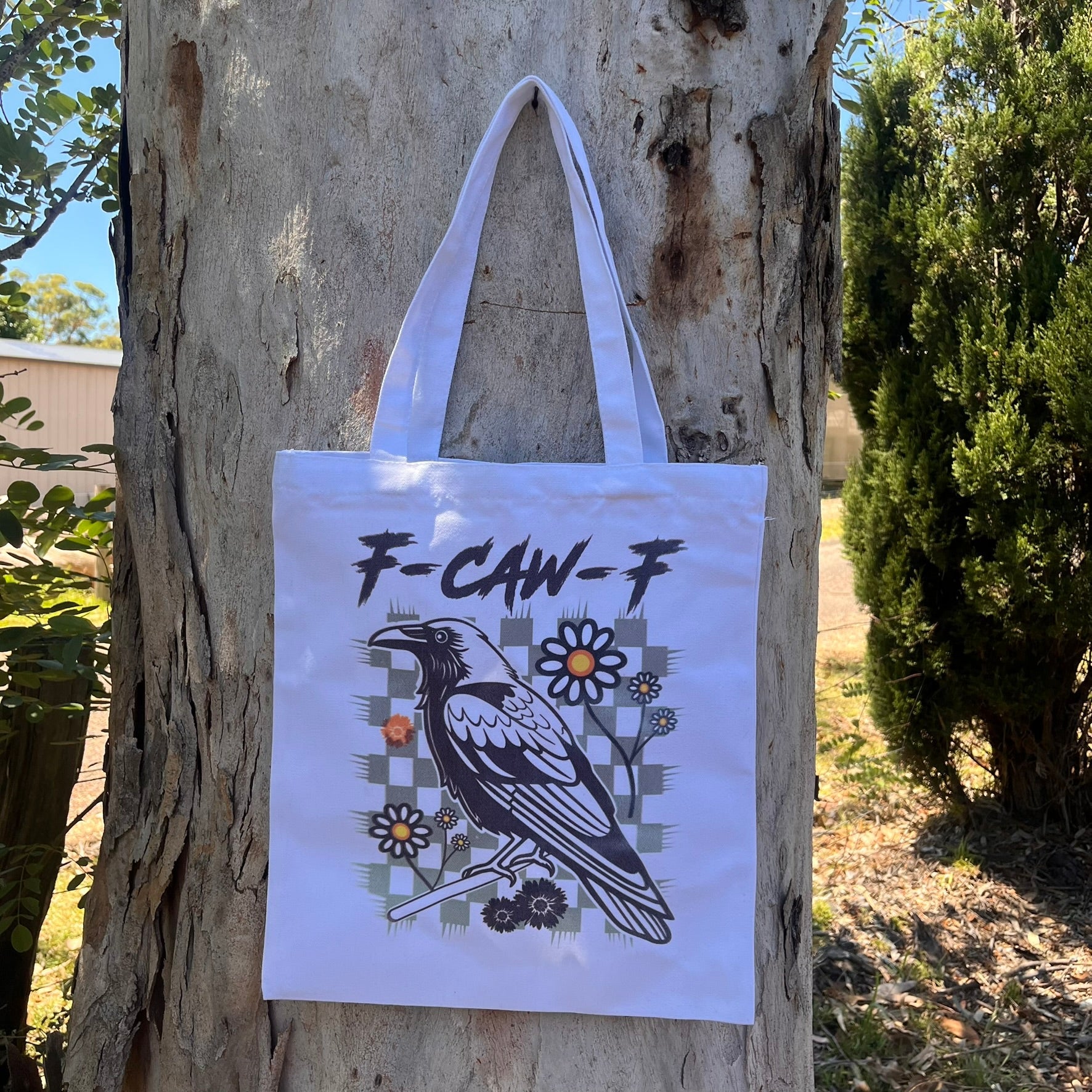 F - CAW - F canvas tote bag - Webster Enterprises