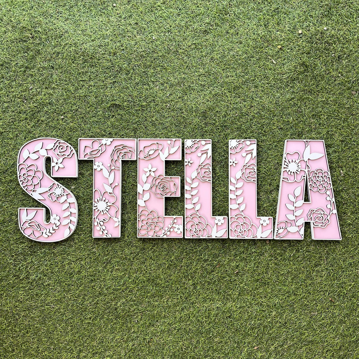 Floral Themed Wall Letters - Botanical Beauty for Your Décor – Webster ...