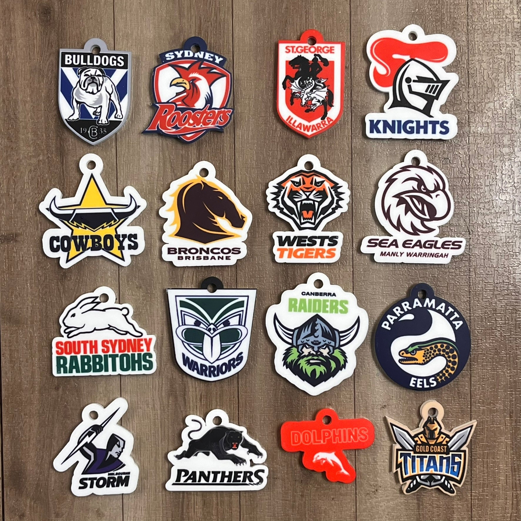 Football or Sports Team Keyrings - Webster Enterprises