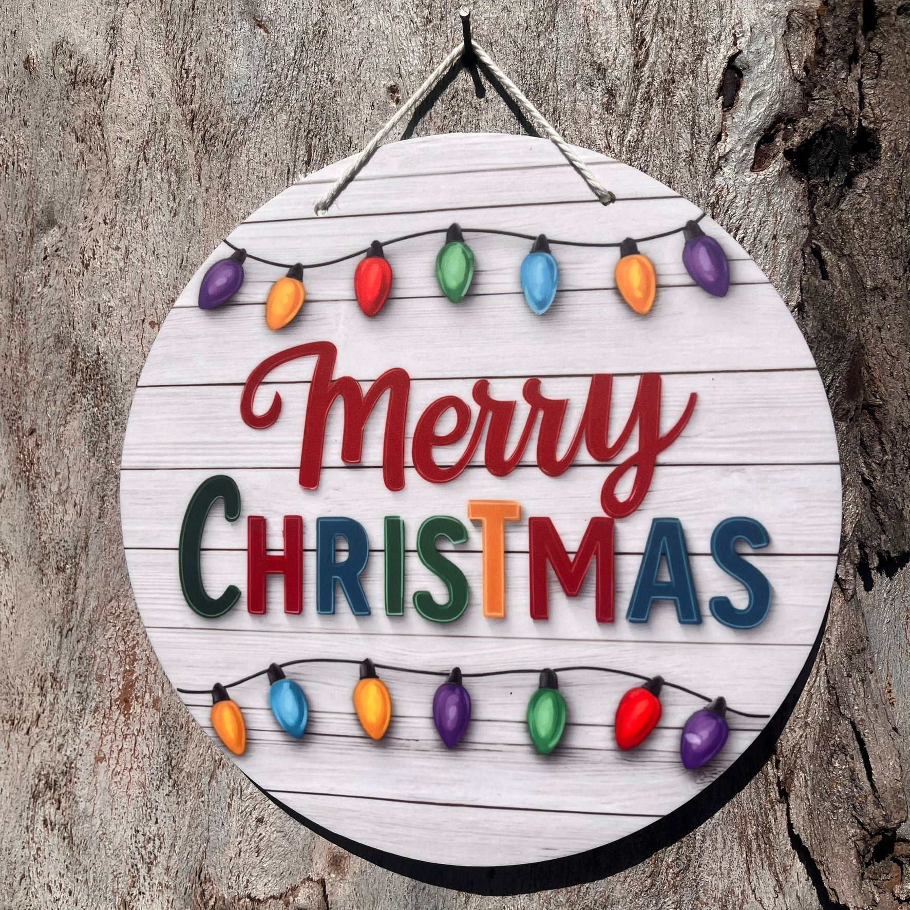 Merry Christmas Plaque - Webster Enterprises