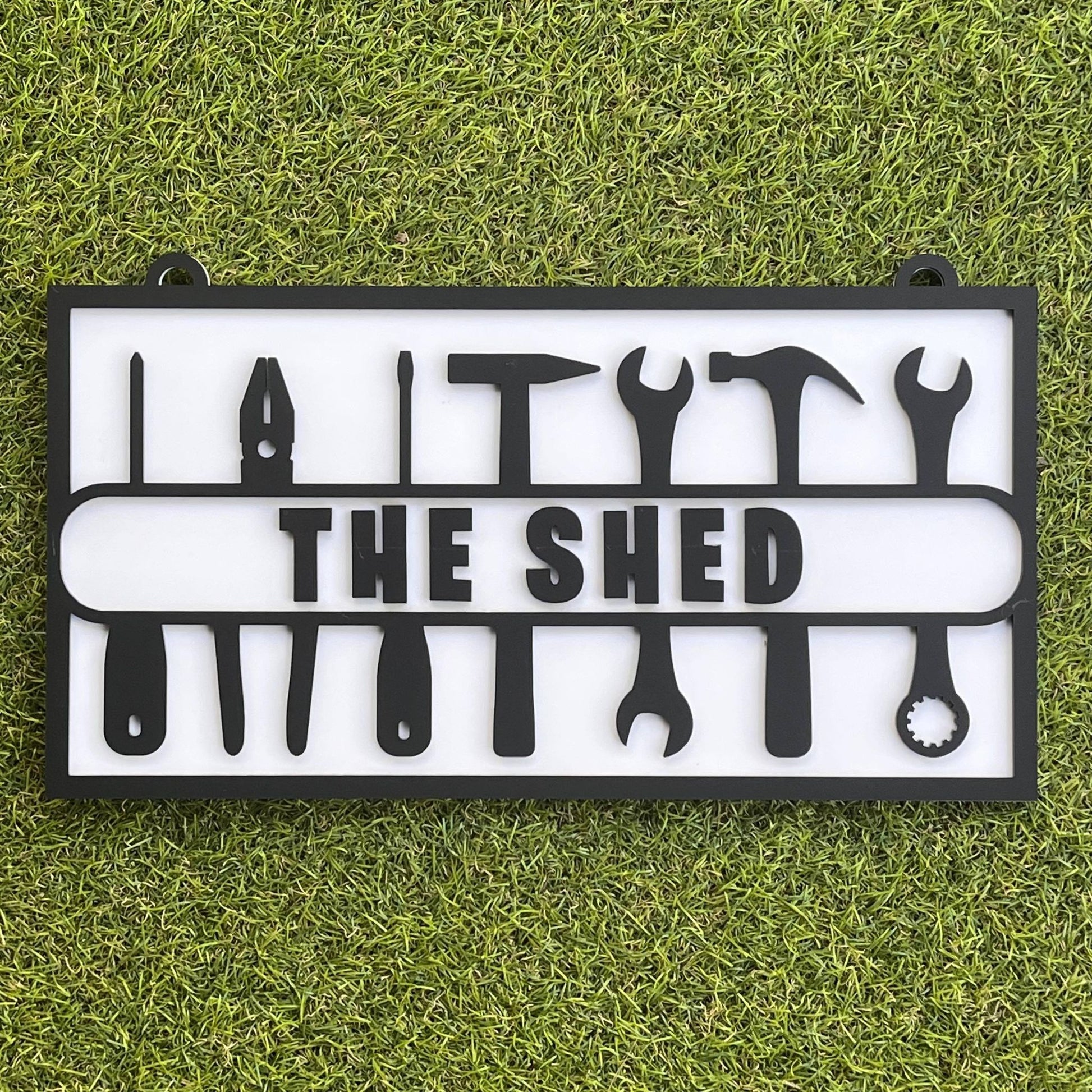 Personalised Acrylic Tool Sign - Webster Enterprises