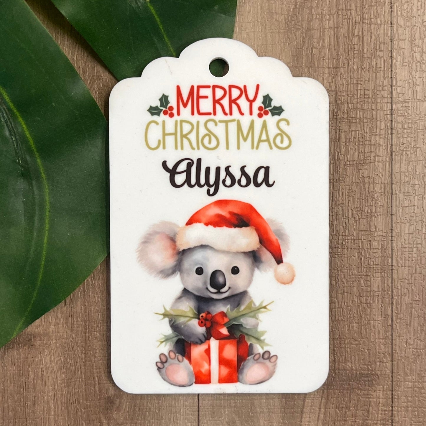 Personalised Australian Animal Christmas Tags - Fun and Playful - Webster Enterprises