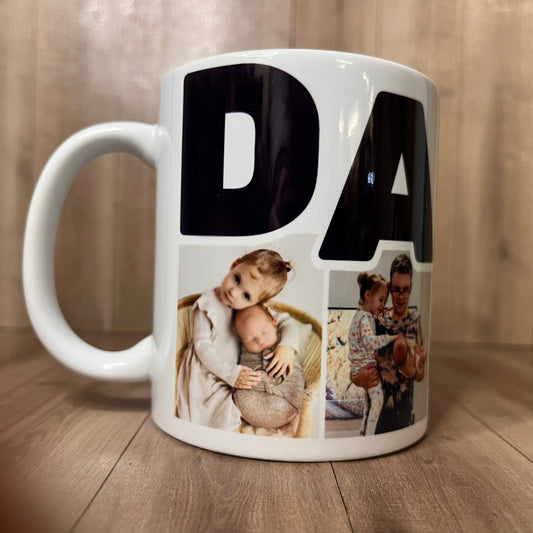 Personalised DADDY Photo Mug - Great Father's Day Gift - Webster Enterprises