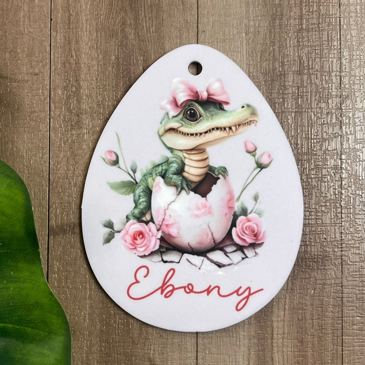 Personalised Easter Egg Acrylic Tags - A charming touch for Easter Baskets! - Webster Enterprises