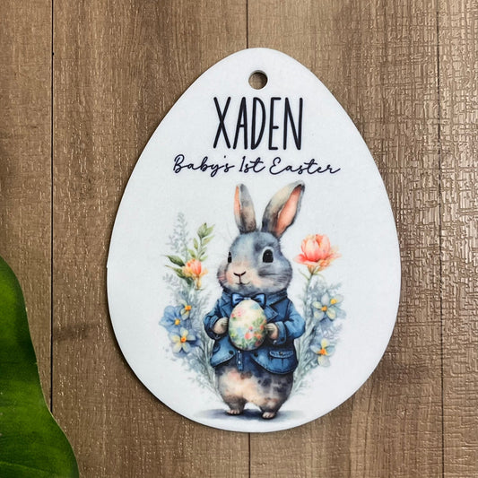 Personalised Easter Egg Acrylic Tags - A charming touch for Easter Baskets! - Webster Enterprises