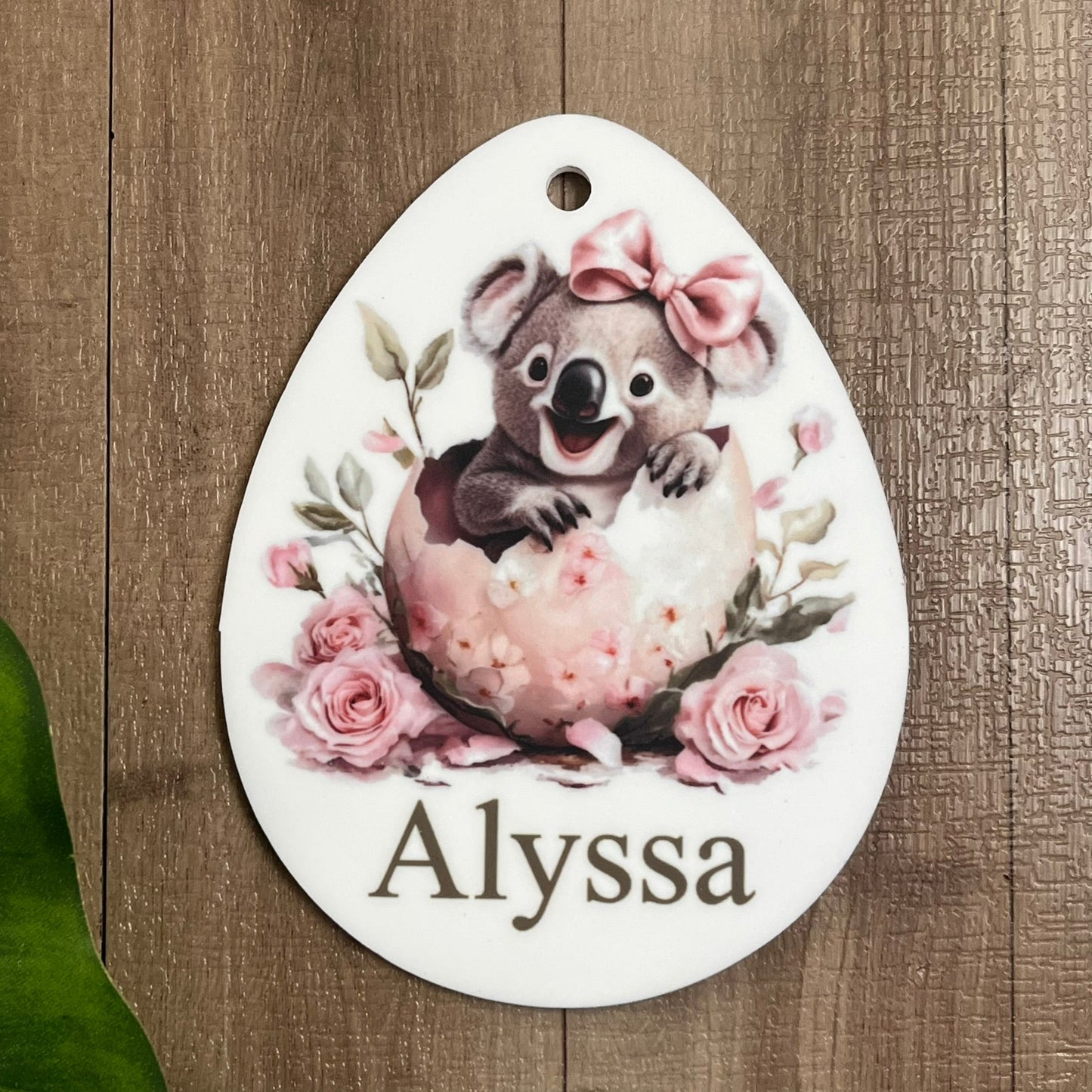 Personalised Easter Egg Acrylic Tags - A charming touch for Easter Baskets! - Webster Enterprises