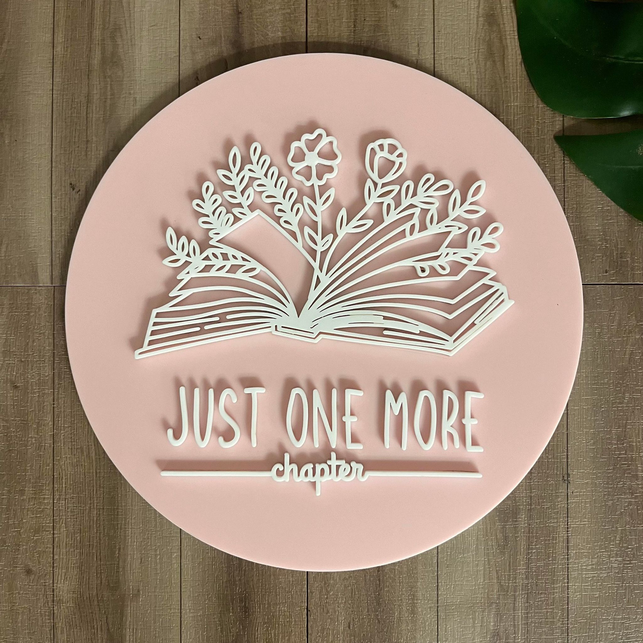 Personalized Acrylic Book Sign for Your Shelf – Webster Enterprises