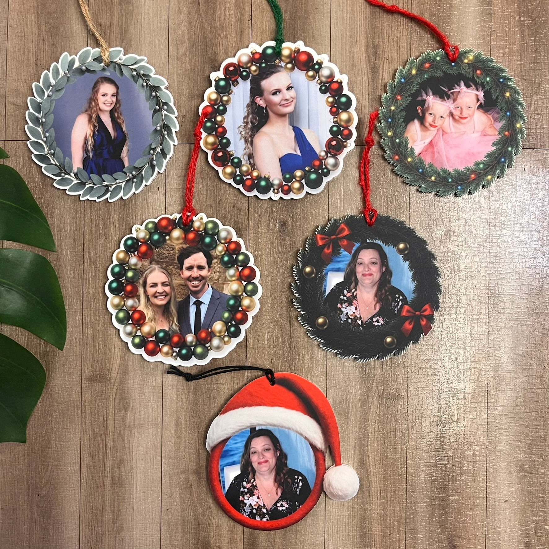 Personalised Photo Christmas Ornaments - Webster Enterprises