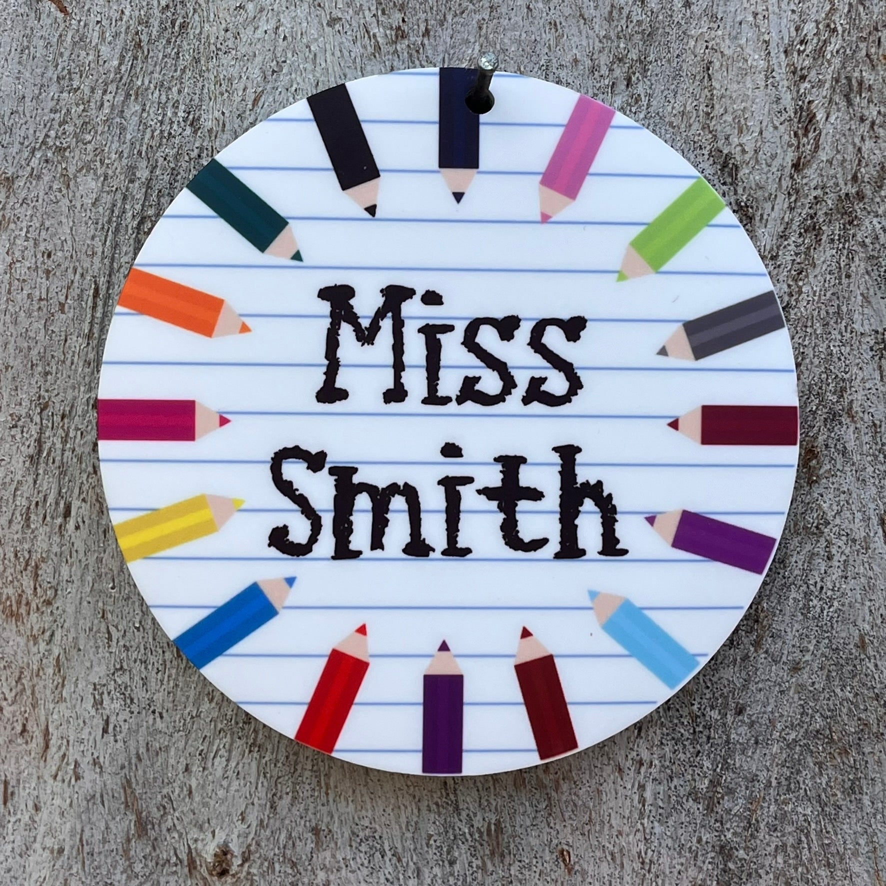 Personalised Teacher's Christmas Ornament - Webster Enterprises