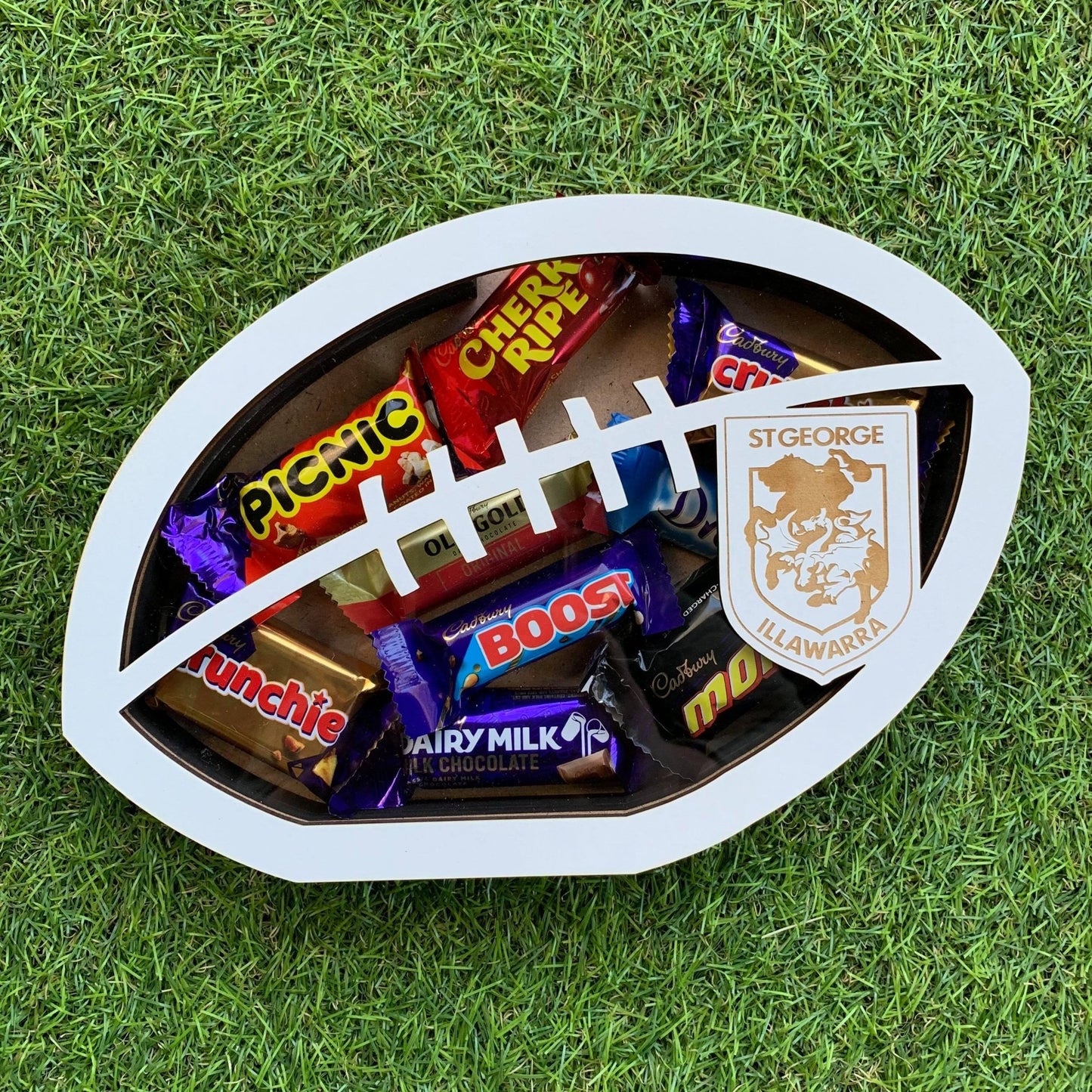 Personalised Team Football Chocolate Box - Webster Enterprises