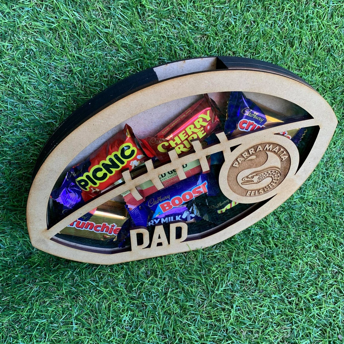 Personalised Team Football Chocolate Box with Name - Webster Enterprises