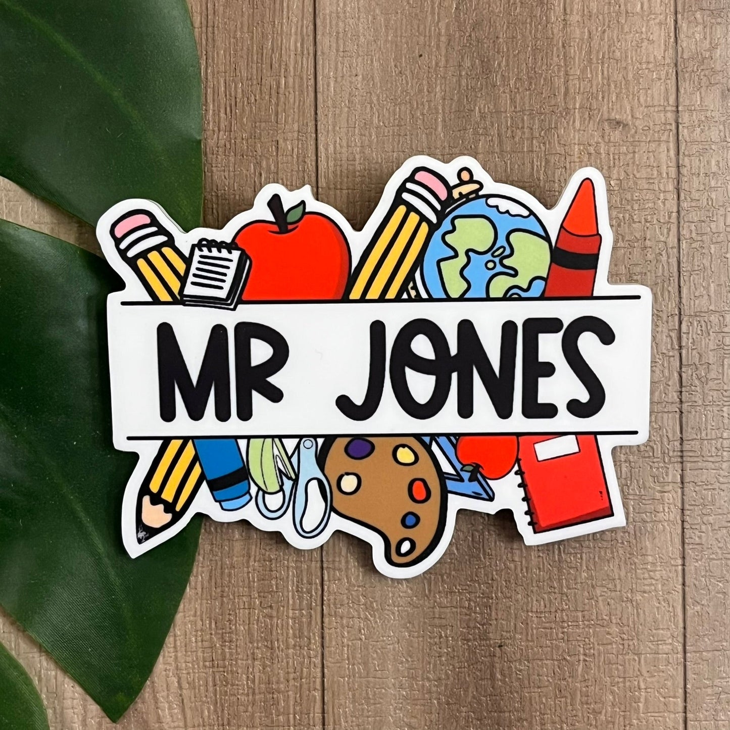 Personalised & Unique Colourful Teacher's Name Badges - Webster Enterprises