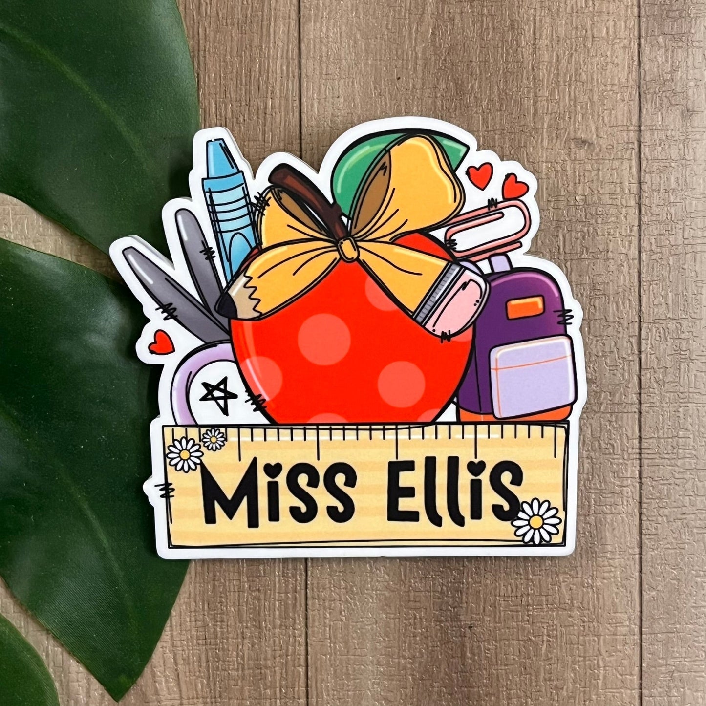 Personalised & Unique Colourful Teacher's Name Badges - Webster Enterprises