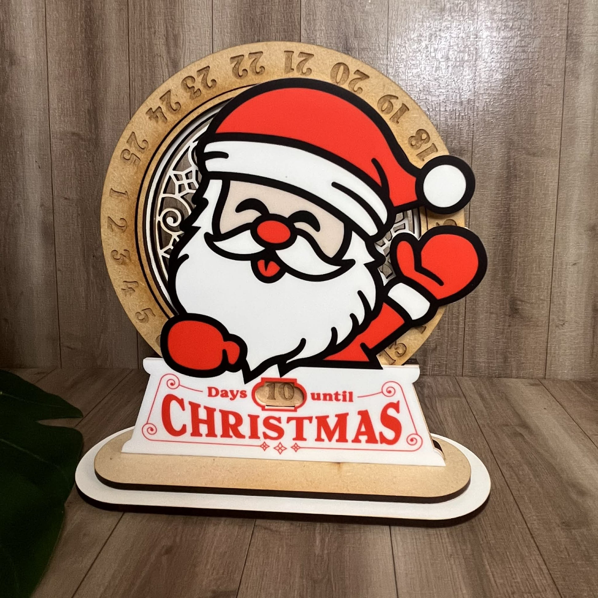 Santa Christmas Countdown Calendar - Webster Enterprises