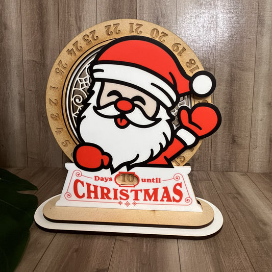 Santa Christmas Countdown Calendar - Webster Enterprises