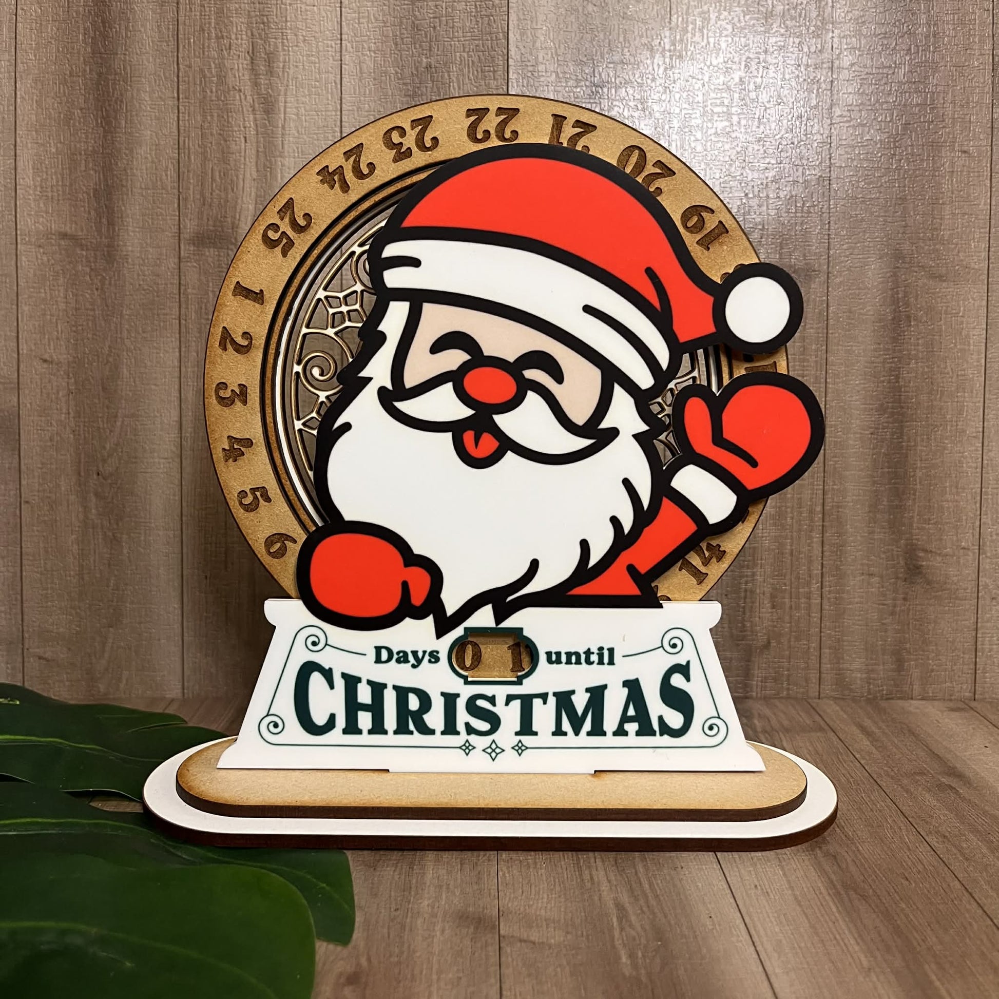 Santa Christmas Countdown Calendar - Webster Enterprises
