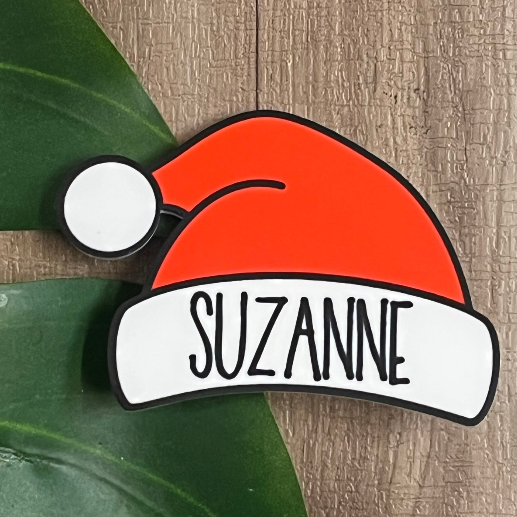 Santa Hat Badge - Webster Enterprises