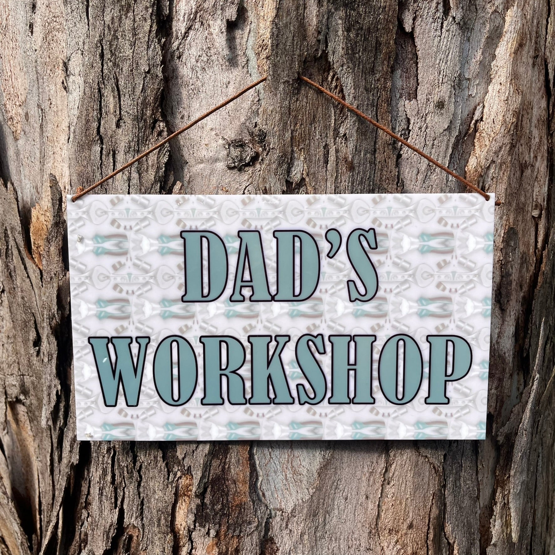 Sublimated Acrylic Workshop Sign - Webster Enterprises