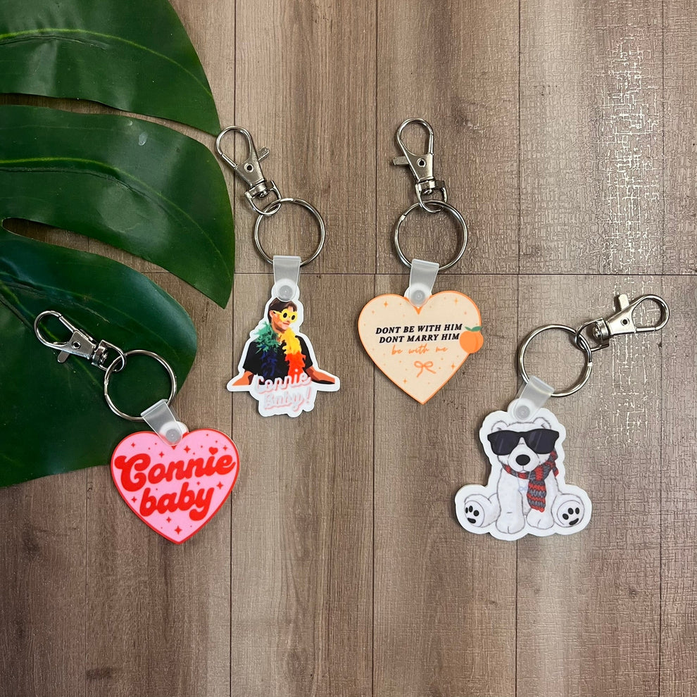 The Summer I Turned Pretty themed Keyrings – Webster Enterprises